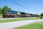 CSX 5246 leads E301 northbound at Bugscuffle